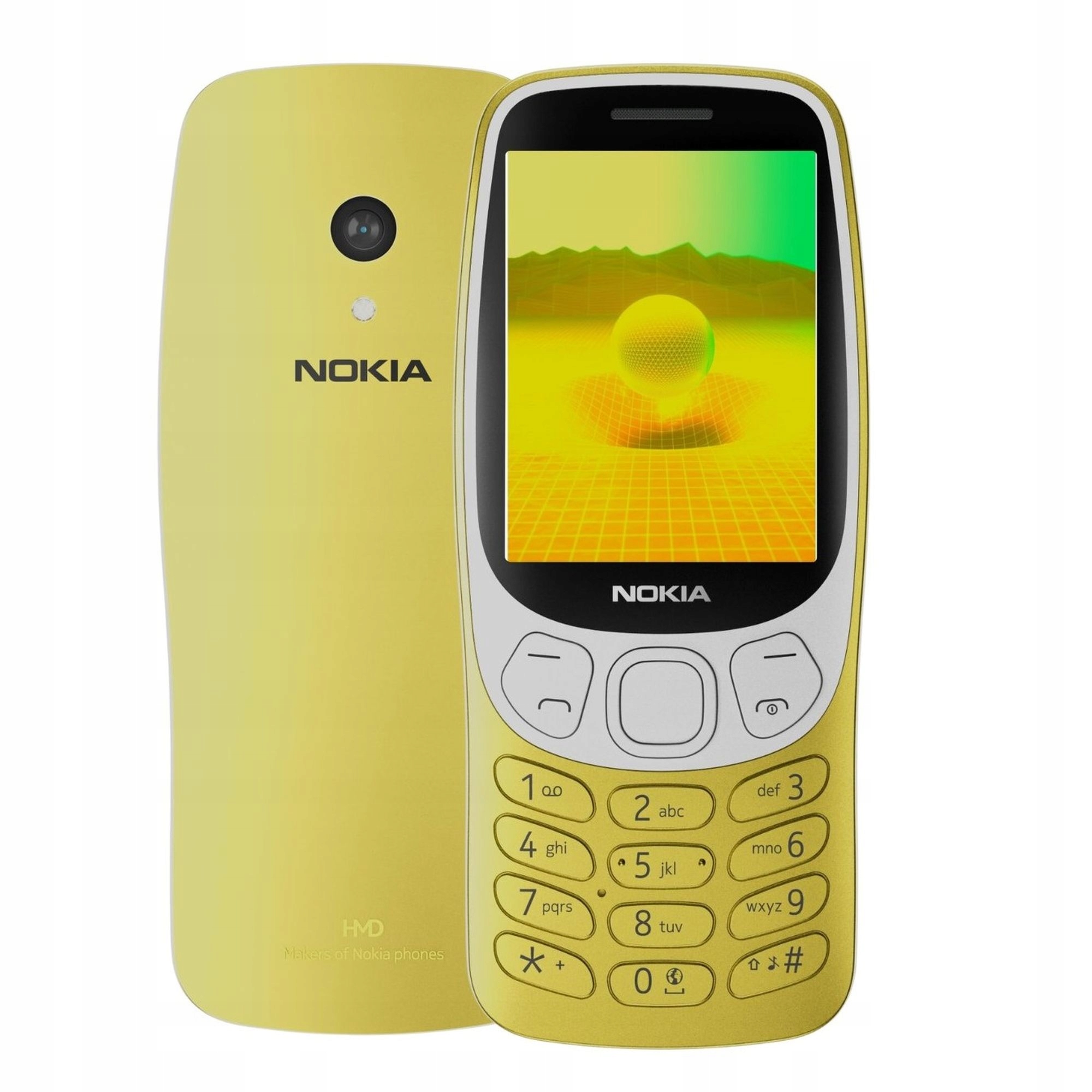 Telefon Hmd Nokia 3210 Złoty 2,4” Qvga Bt 5.0 Usb-c 1450 mAh