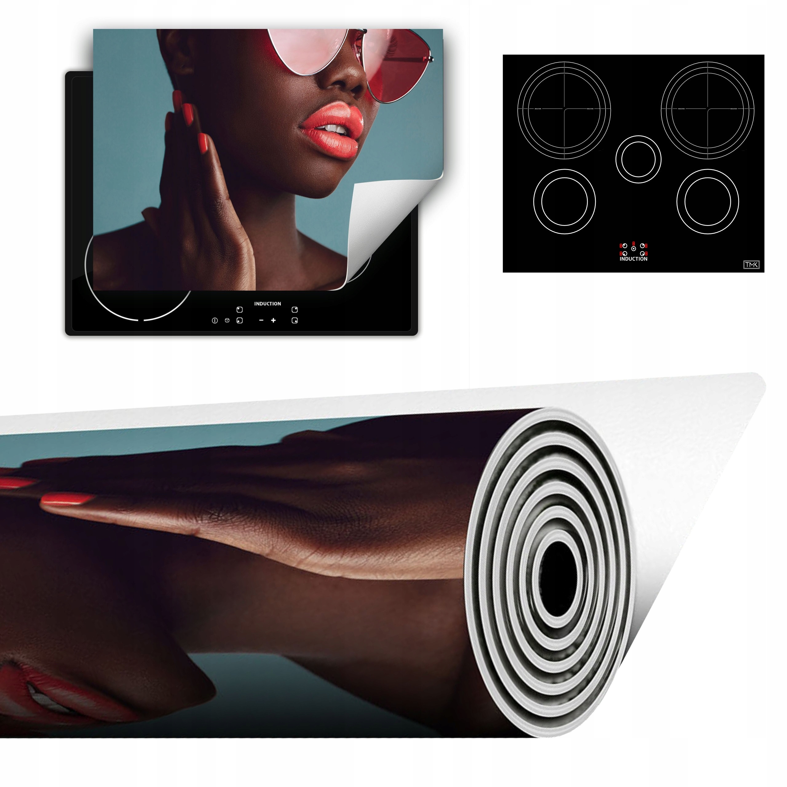 Vinylová Podložka Do Kuchyně Více Místa 70x52 žena