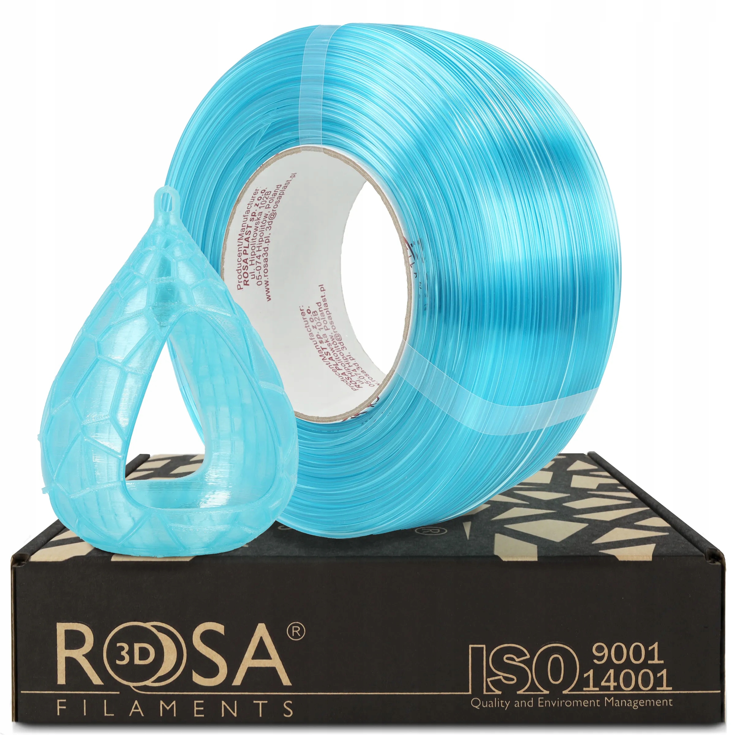 Filament PETG Rosa 3d 1,75 mm 1000 g niebieski
