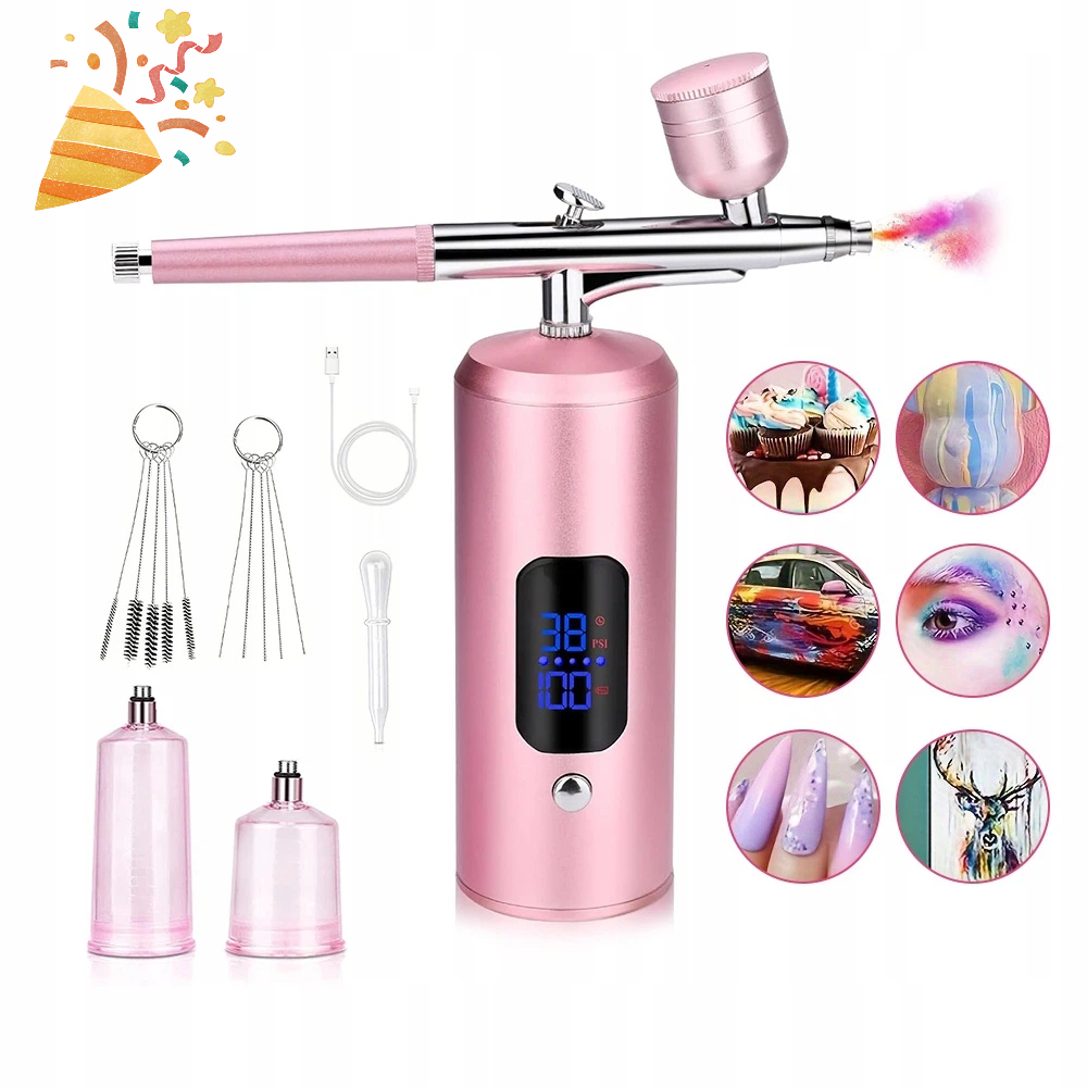 Aerograf Na Manikúru 0.3 MM – Kompaktní, Kamkoliv