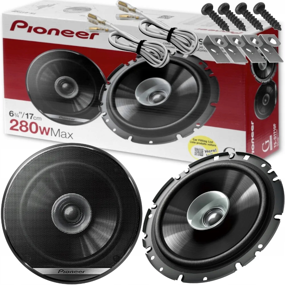 Jednopásmové Reproduktory Do Auta Pioneer TS-G1710F 17 CM 280 W