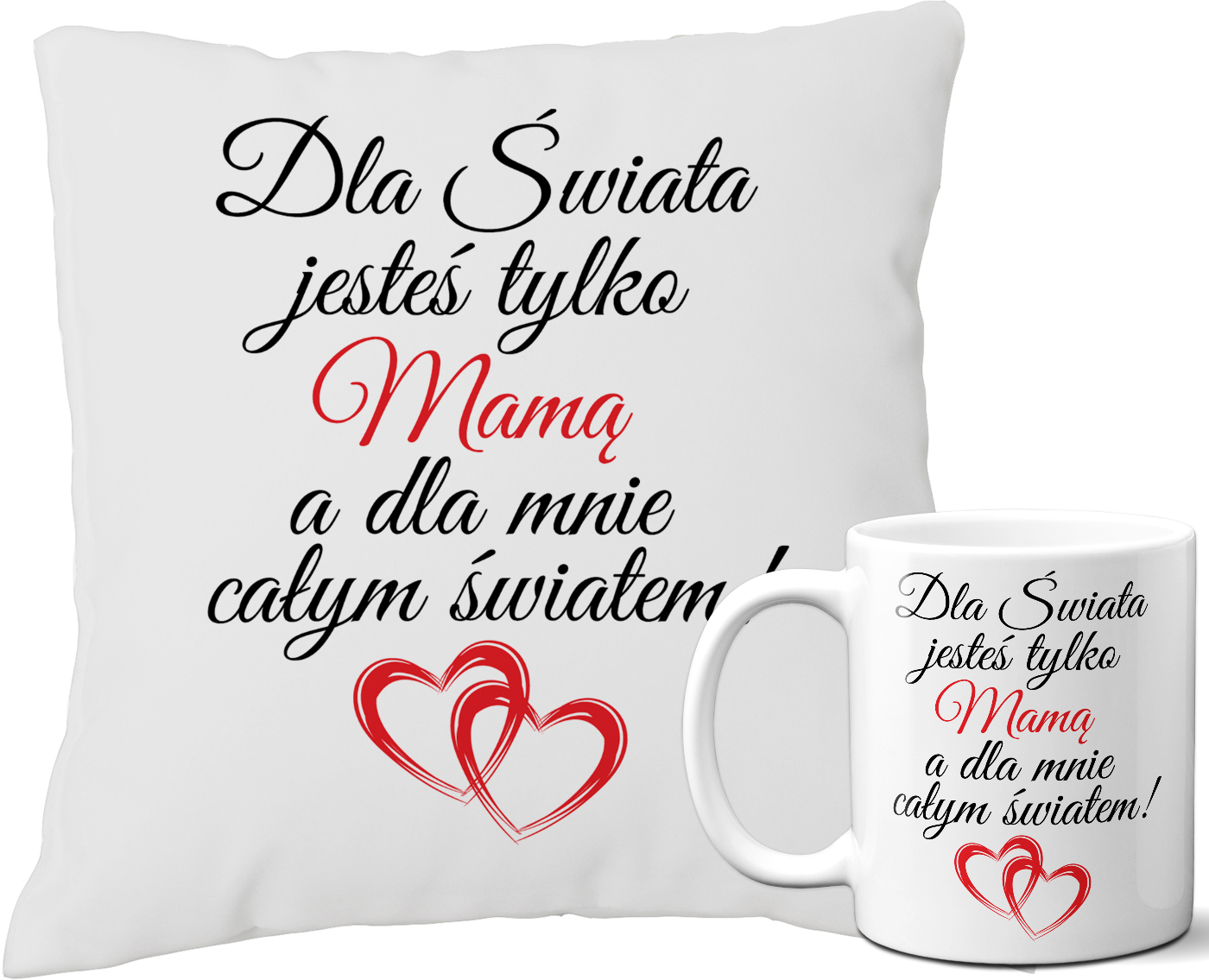 

Zestaw Poduszka Kubek Dzień Mamy Matki