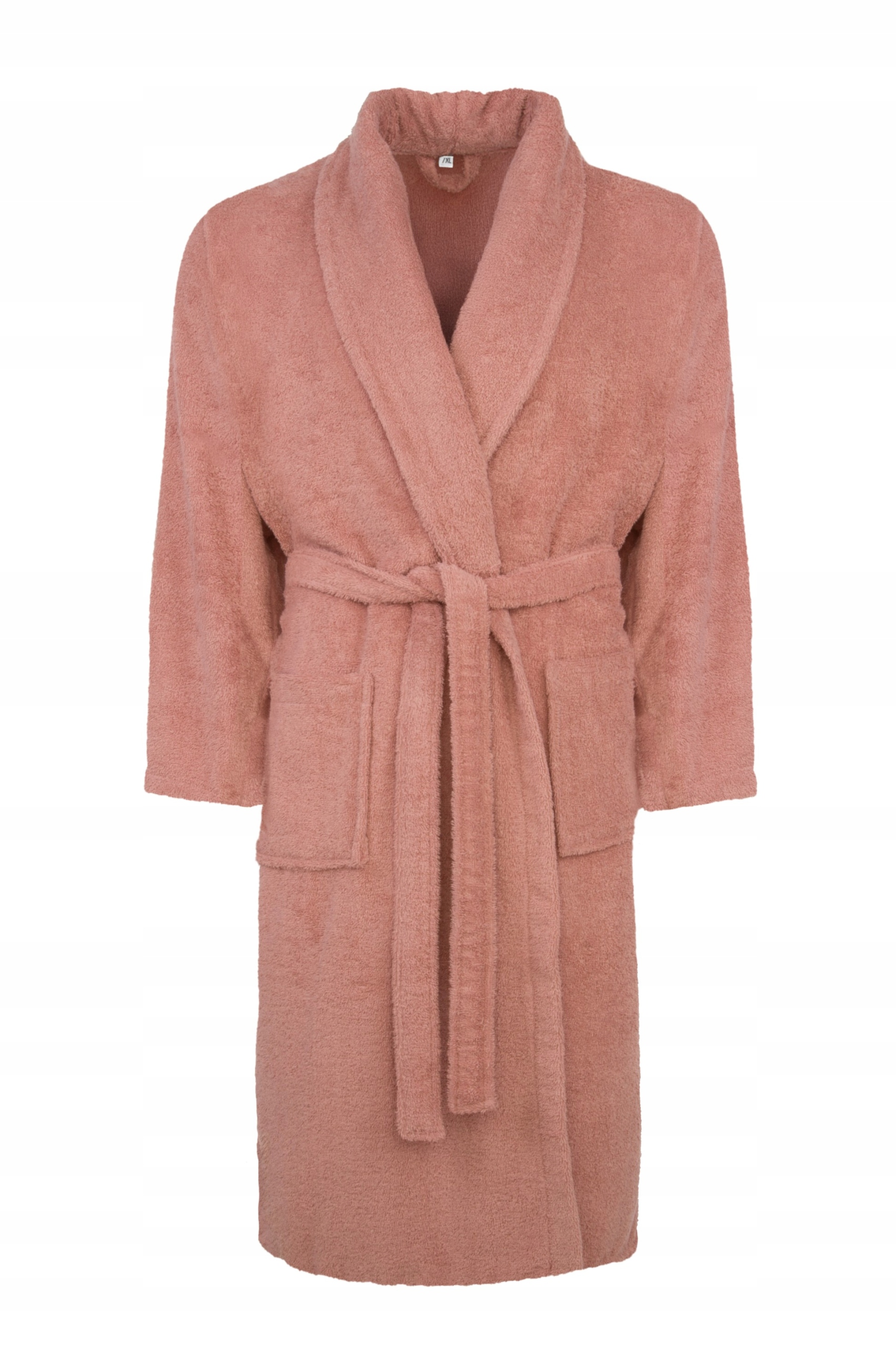 Dámský Teplý Župan Župan Měkký, Dlouhý, Zavazovací, Bavlněný, Silný, Unisex