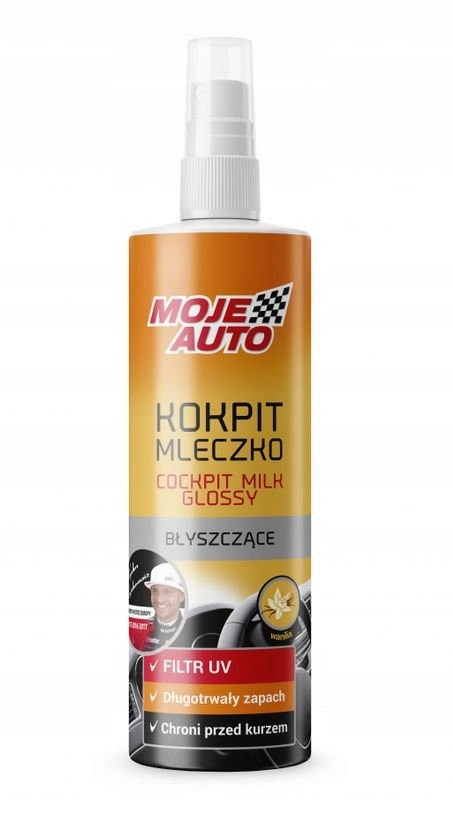 

Moje Auto Mleczko do kokpitu wanilia błysk 300ml