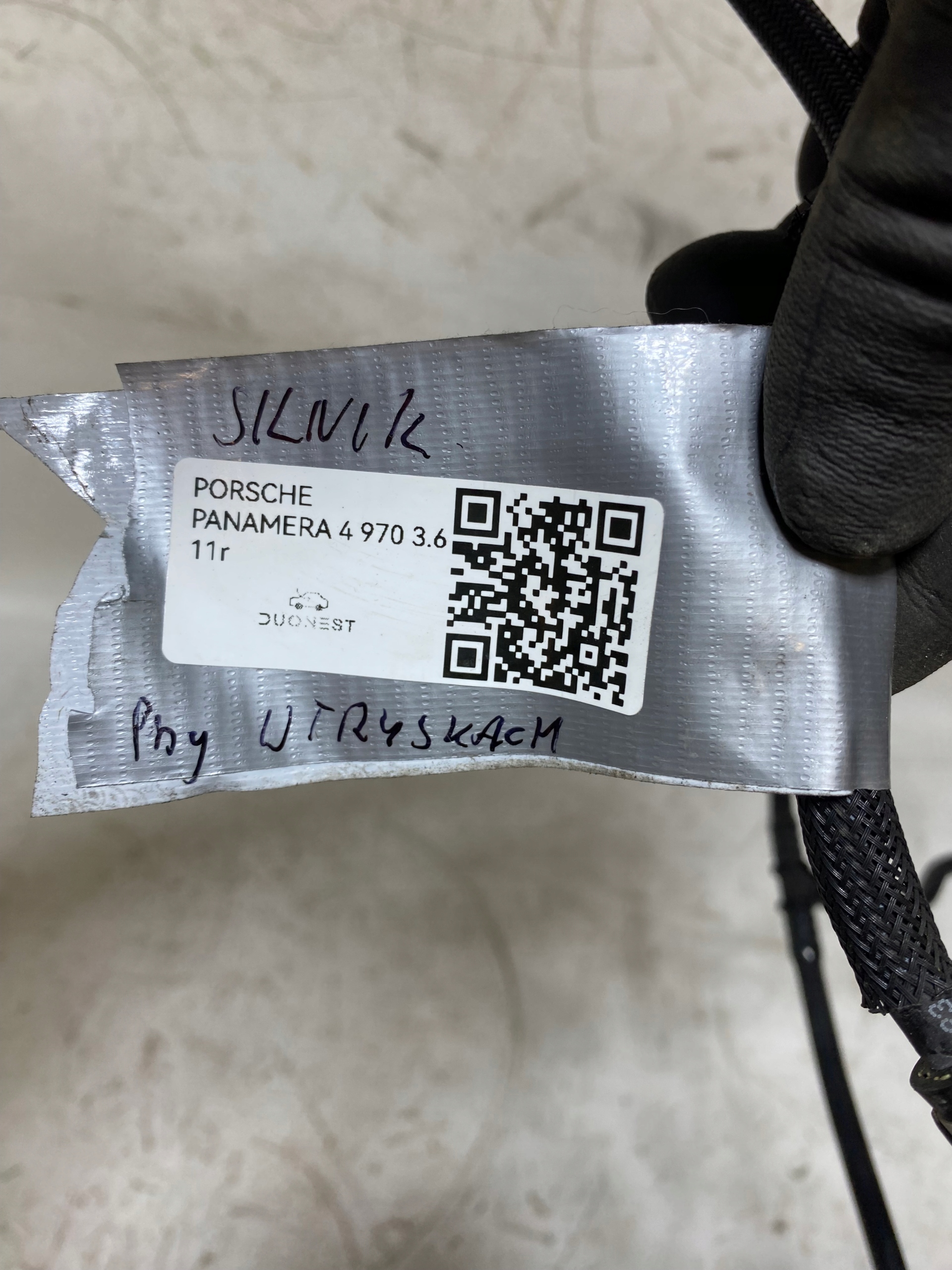 PORSCHE PANAMERA 970 prijenos vode crijevo cijevčica 97010601101