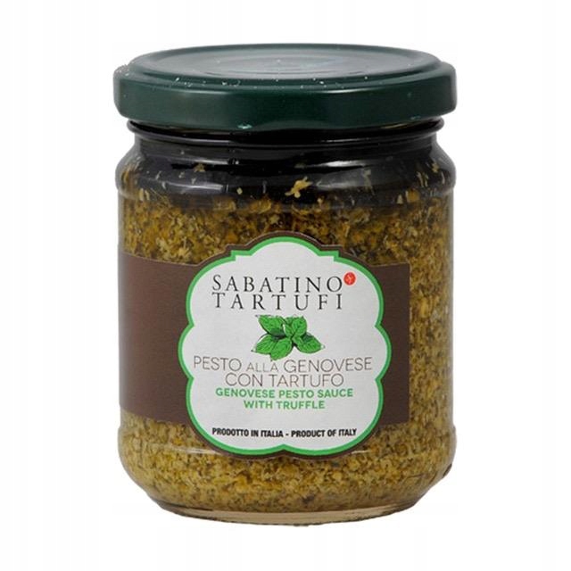 PESTO BAZYLIOWE Z TRUFLĄ 180g SABATINO