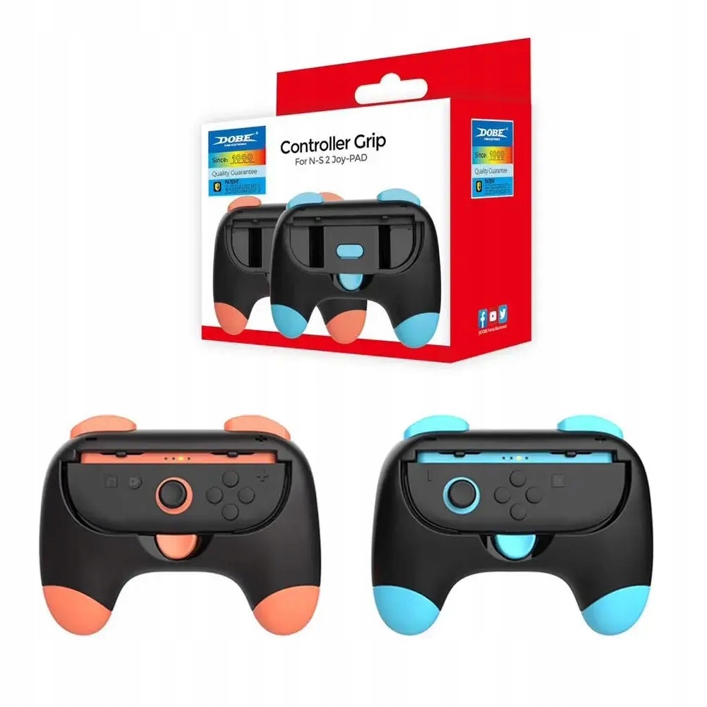 2x Uchwyt Grip do Pad Joy-Con 2 Nintendo Switch 2 Handgrip NS2 SW2 Zestaw