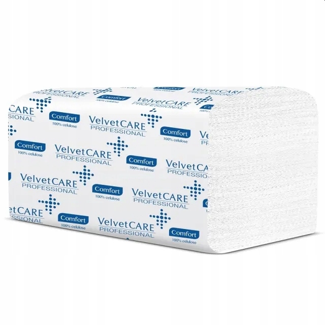 

Ręcznik Velvet Zz 2W, Biały, Celuloza 150 sztuk