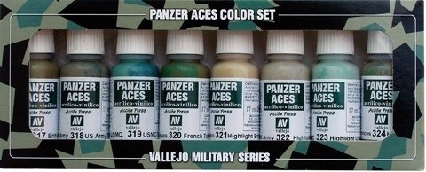 Vallejo 70126 Sada Panzer Aces Allied Crew