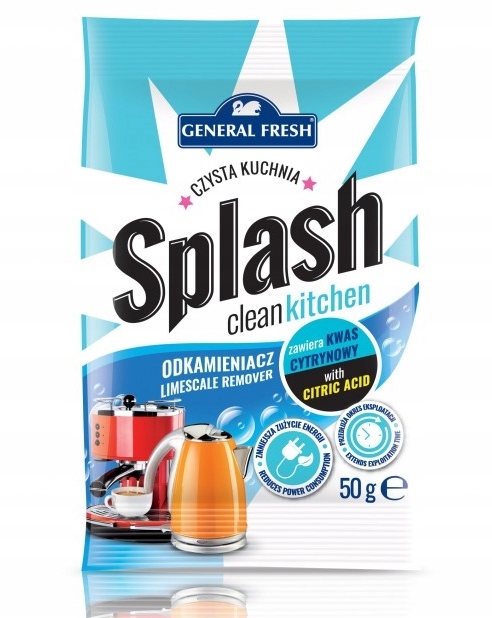 

General Fresh Splash odkamieniacz w proszku 50g