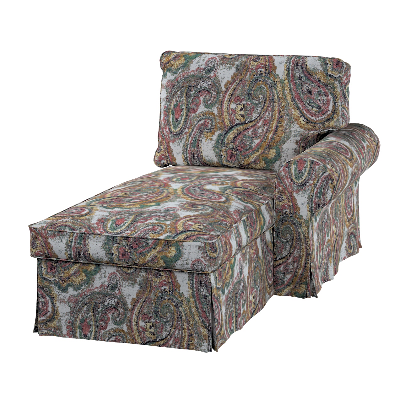 Poťah na ležadlo Ektorp pravý Ikea oranžový