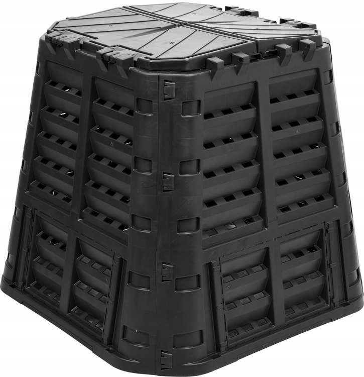 

Kompostownik Ogrodowy 480L Czarny Jednokomorowy