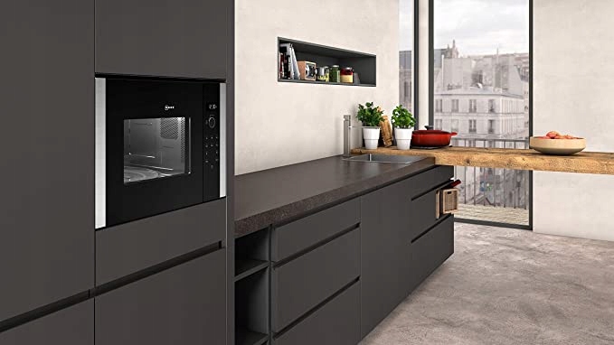 Kuchenka mikrofalowa wolnostojąca Neff HLAGD53N0 Sterowanie brak informacji