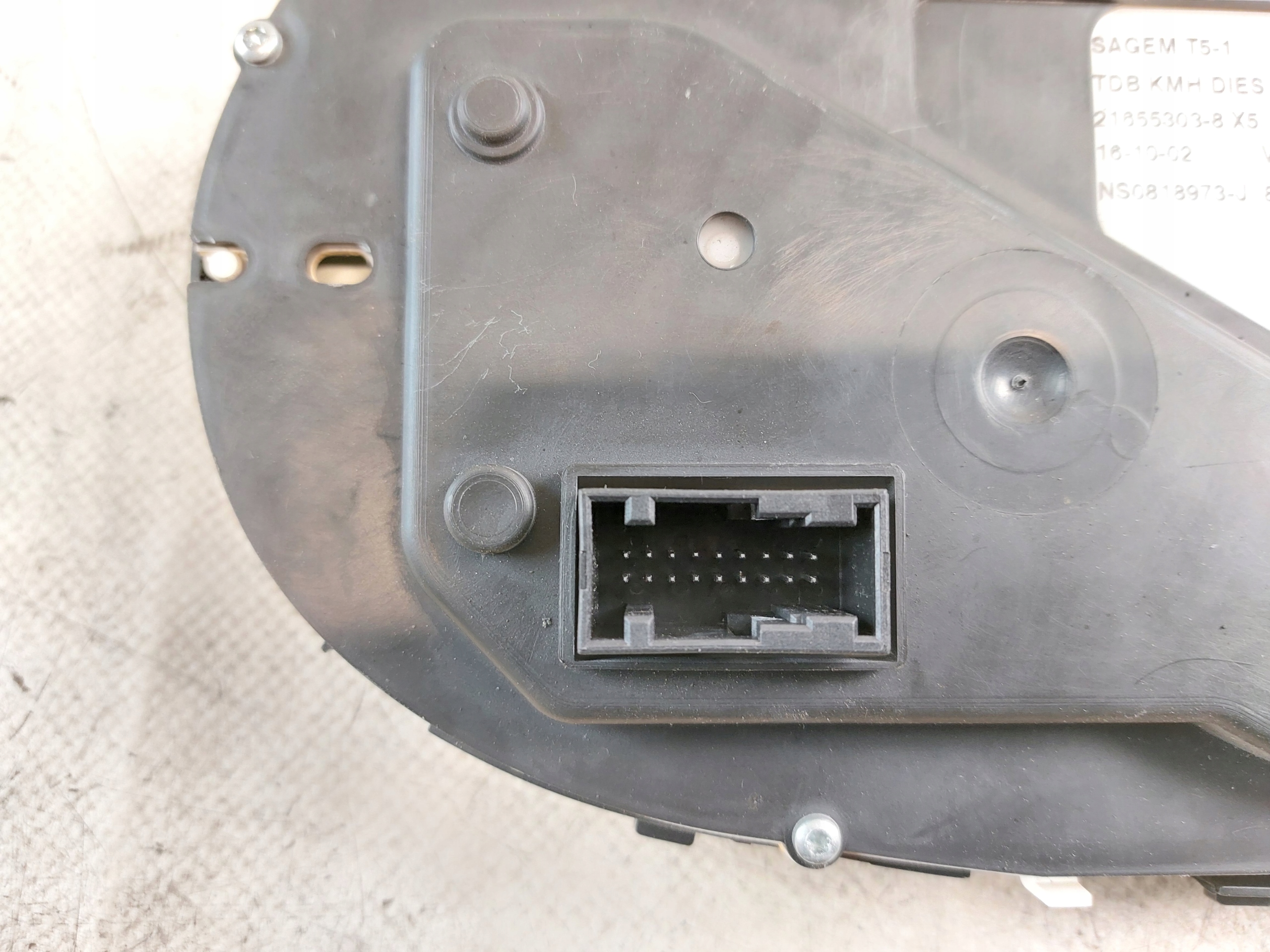 dials PEUGEOT 307 2.0HDI