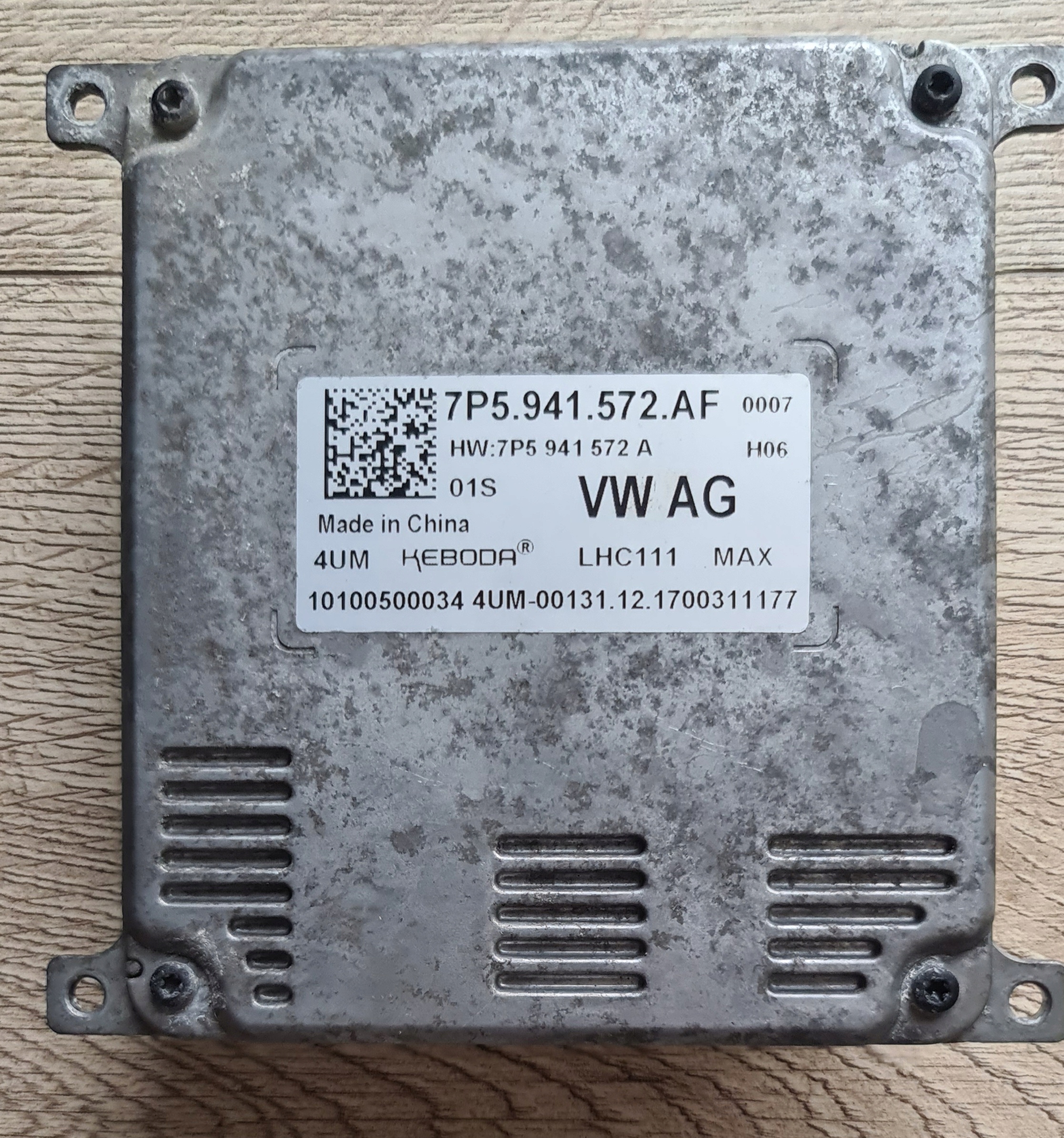 PORSCHE Cayenne 92A модуль led Конвертер 7P5941572AF