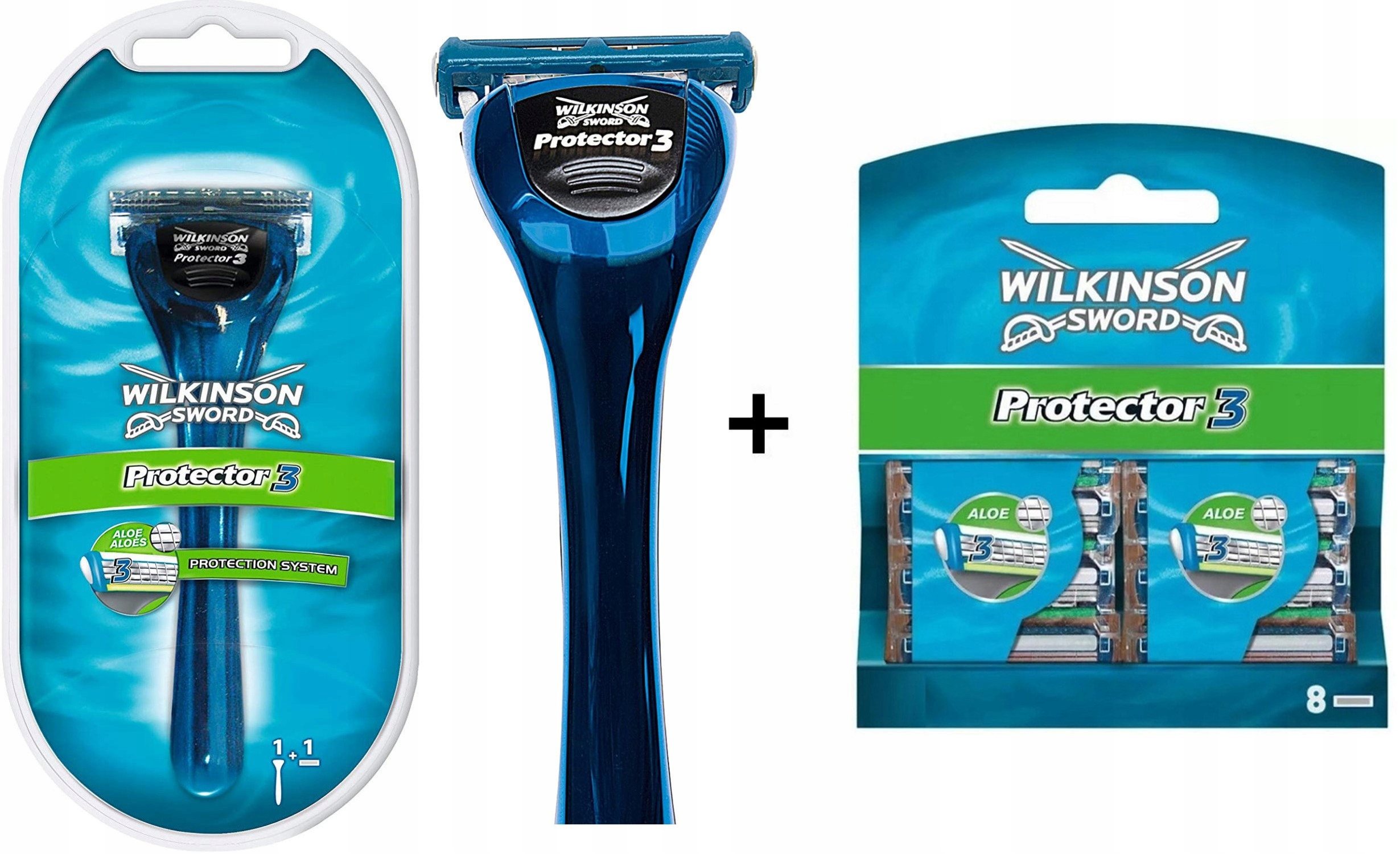 

Maszynka Wilkinson Protector 3 8x Wkłady