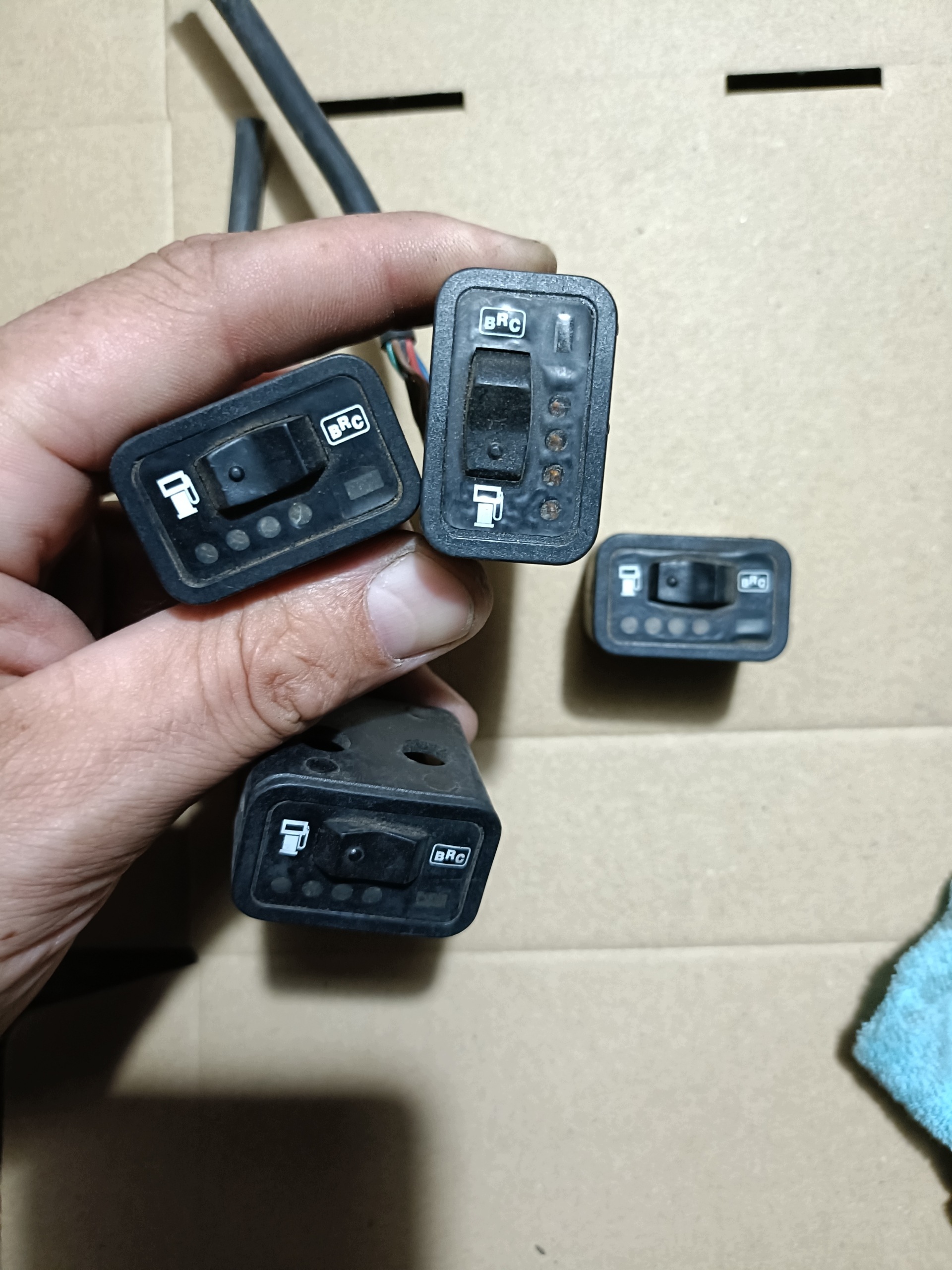 Centralka switch BRC 9 of cables CD010075