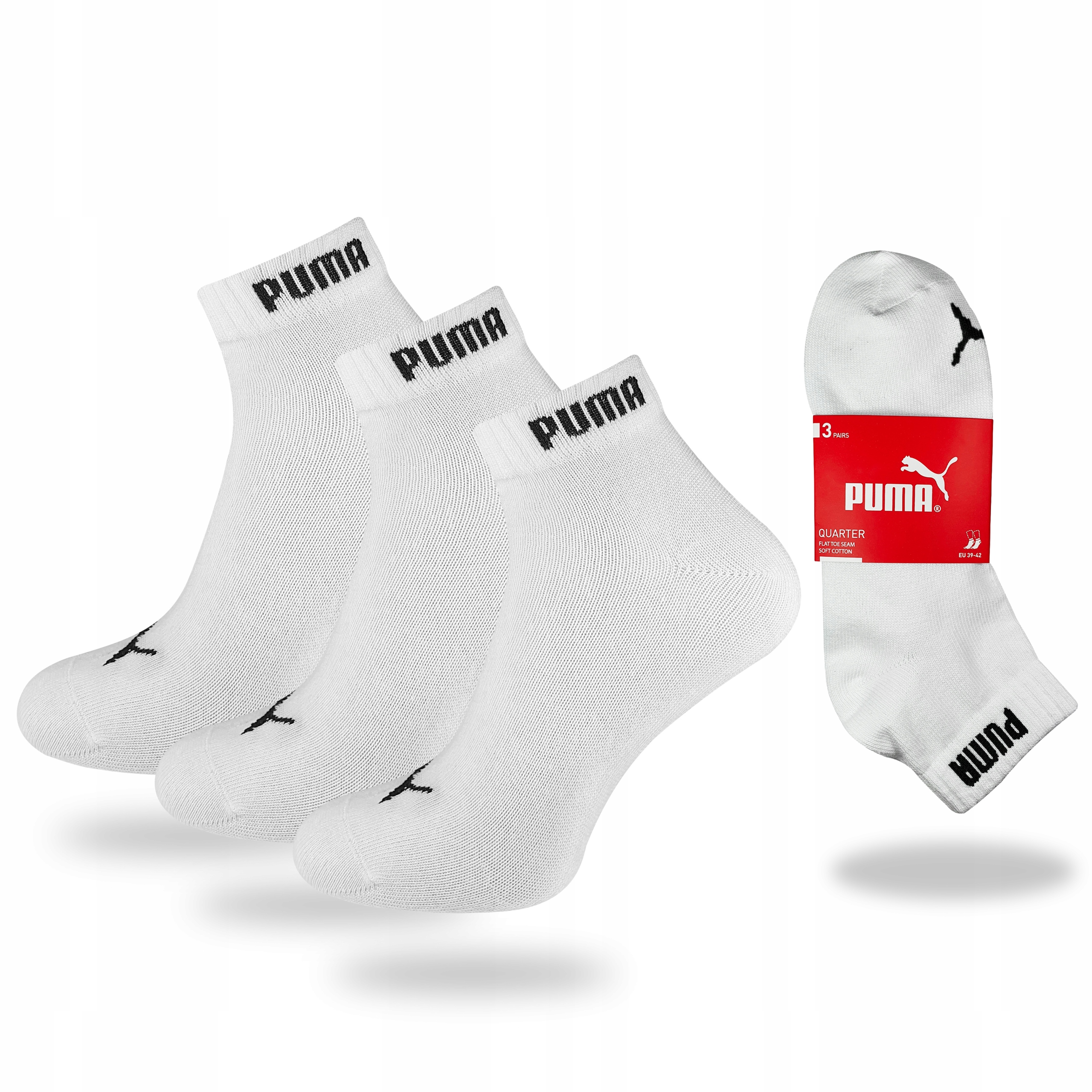 

Skarpety Puma Basic Quarter r. 39-42