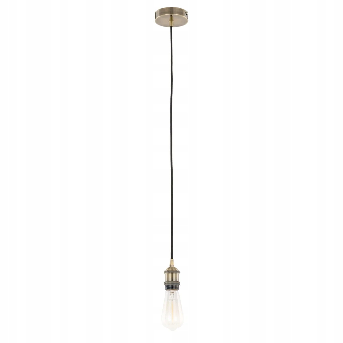Závěsná lampa Italux Classo E27 DS-M-034 Antique Brass 150 cm IP20
