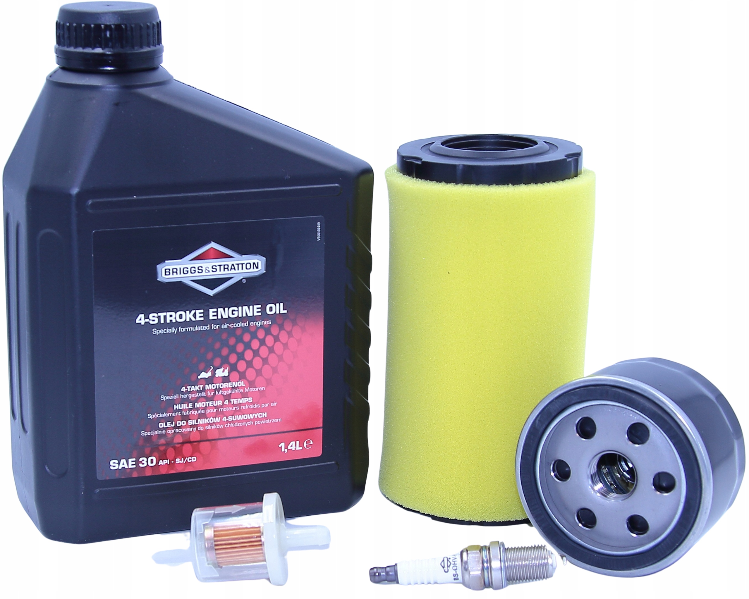 Filtry, Olej, Svíčka Briggs B&s vzduch 793569, olej, palivo, olej 1,4 L