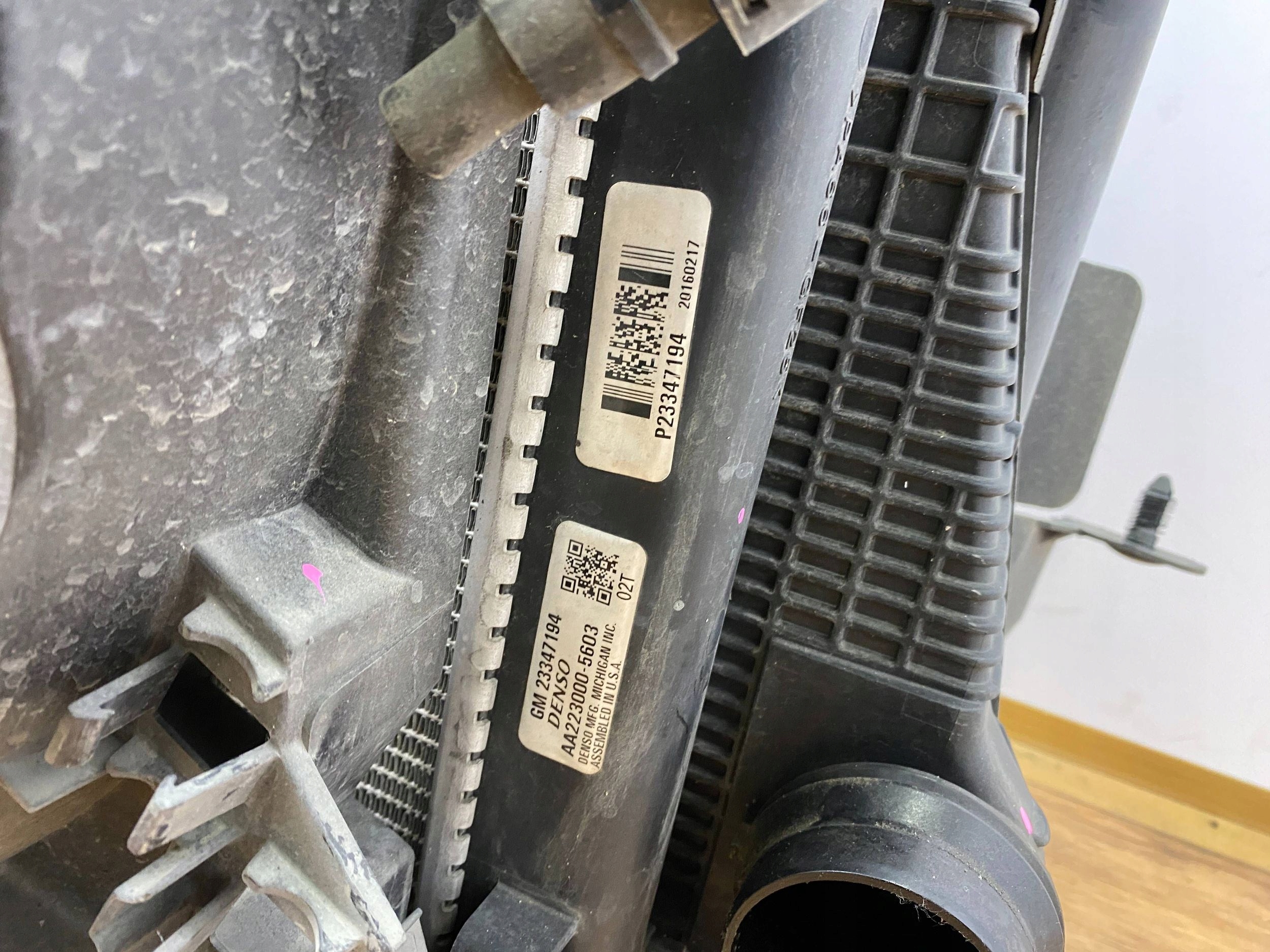 Komplet chladiče ventilátor 2.0 Chevrolet Camaro 2016+