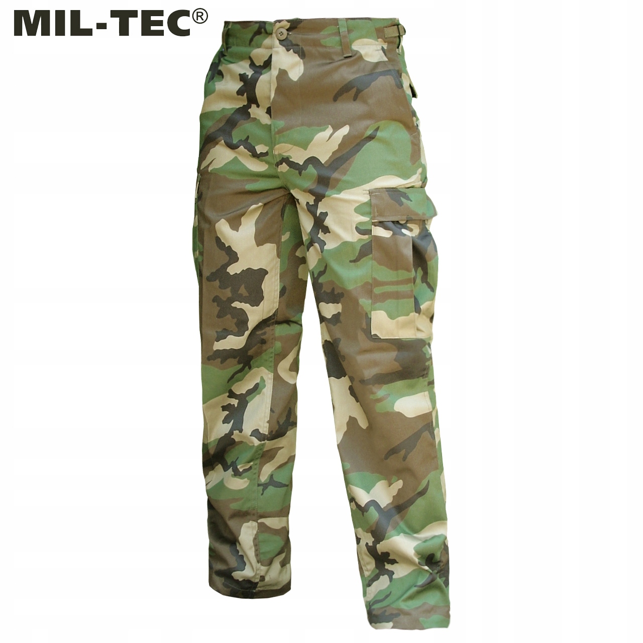 Spodnie bojówki wojskowe taktyczne Mil-Tec US Ranger BDU Woodland XL Rozmiar XL