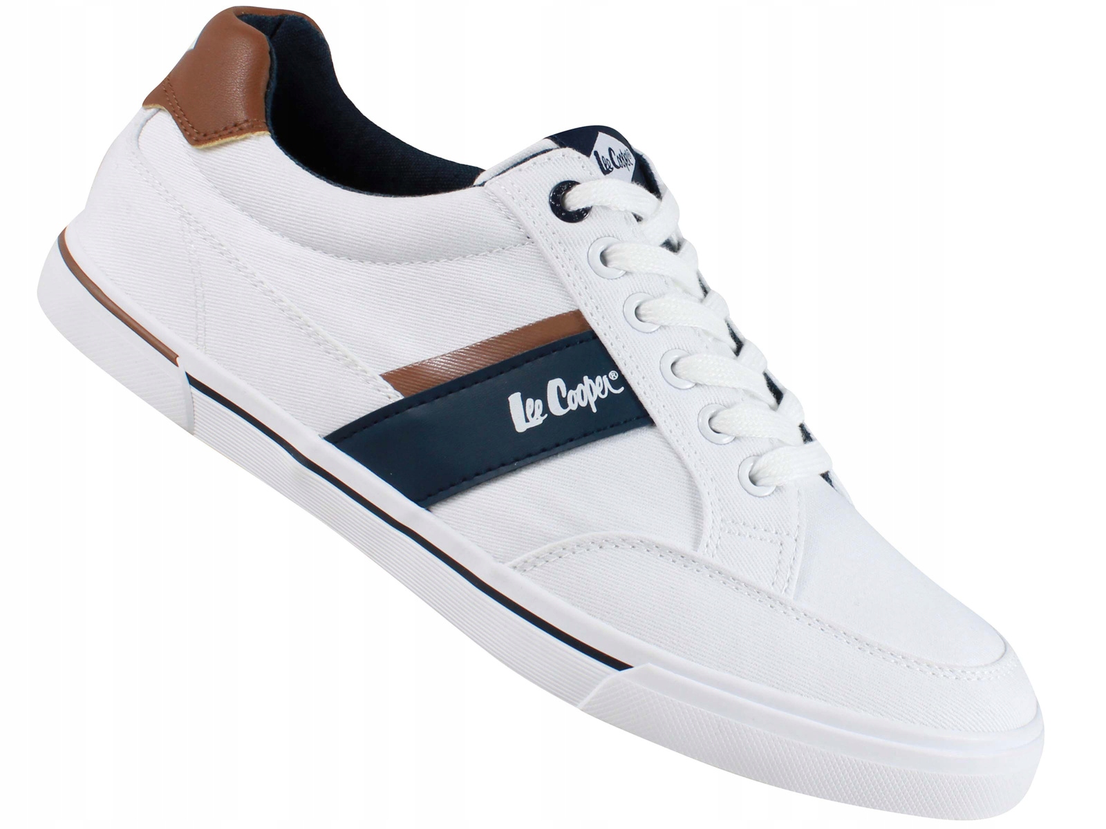 Lee Cooper Sneakers Lcw 25 02 3244 Buty Trampki Tenisówki Białe Męskie