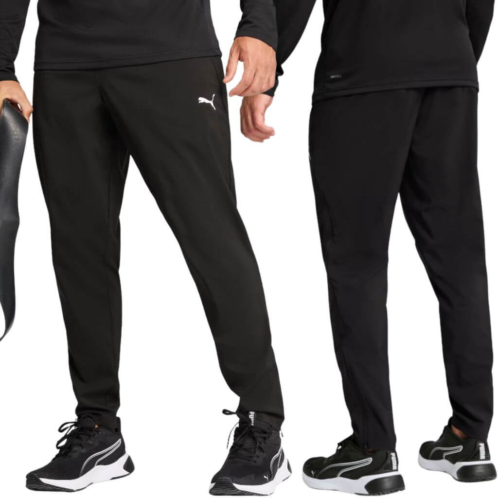 Puma pánské sportovní běžecké kalhoty tenké, prodyšné DryCell S