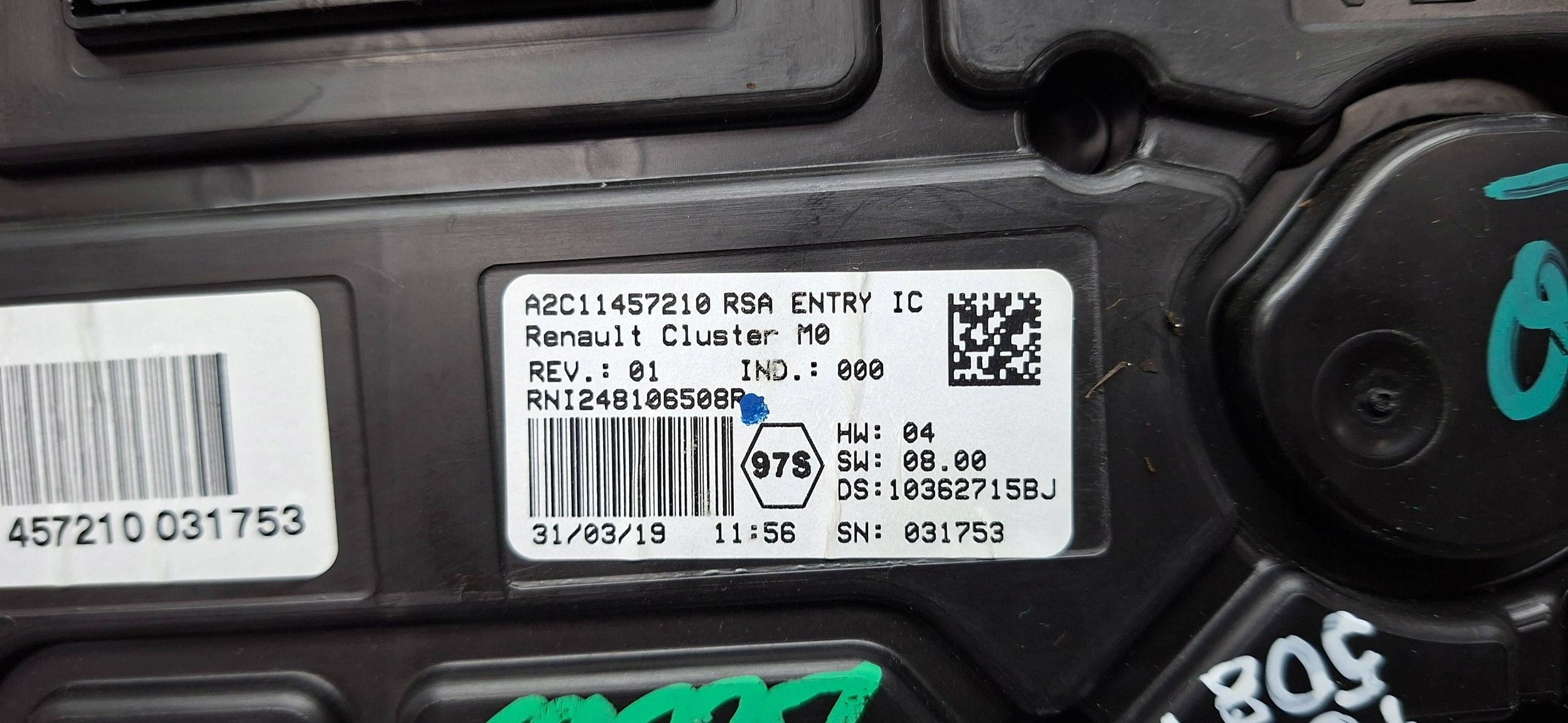dials 248106508R DACIA DUSTER II 1.6 2017