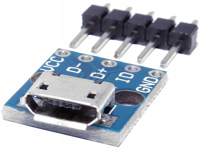 606 Gniazdo micro USB płytka prototypowa Arduino