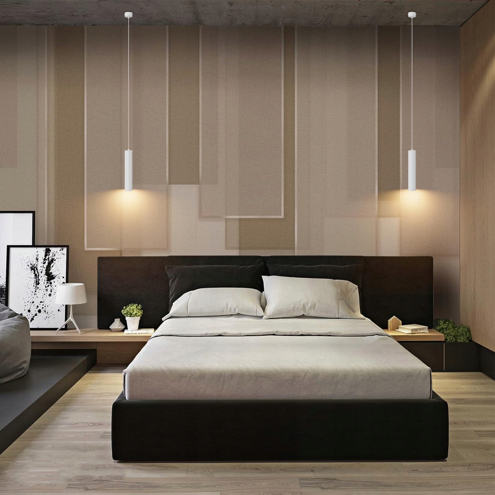 KLIGHTEN Lampa Wisząca GU10 LED 5W 470LM Regulowana do Kuchni i Salonu — miniatura 5