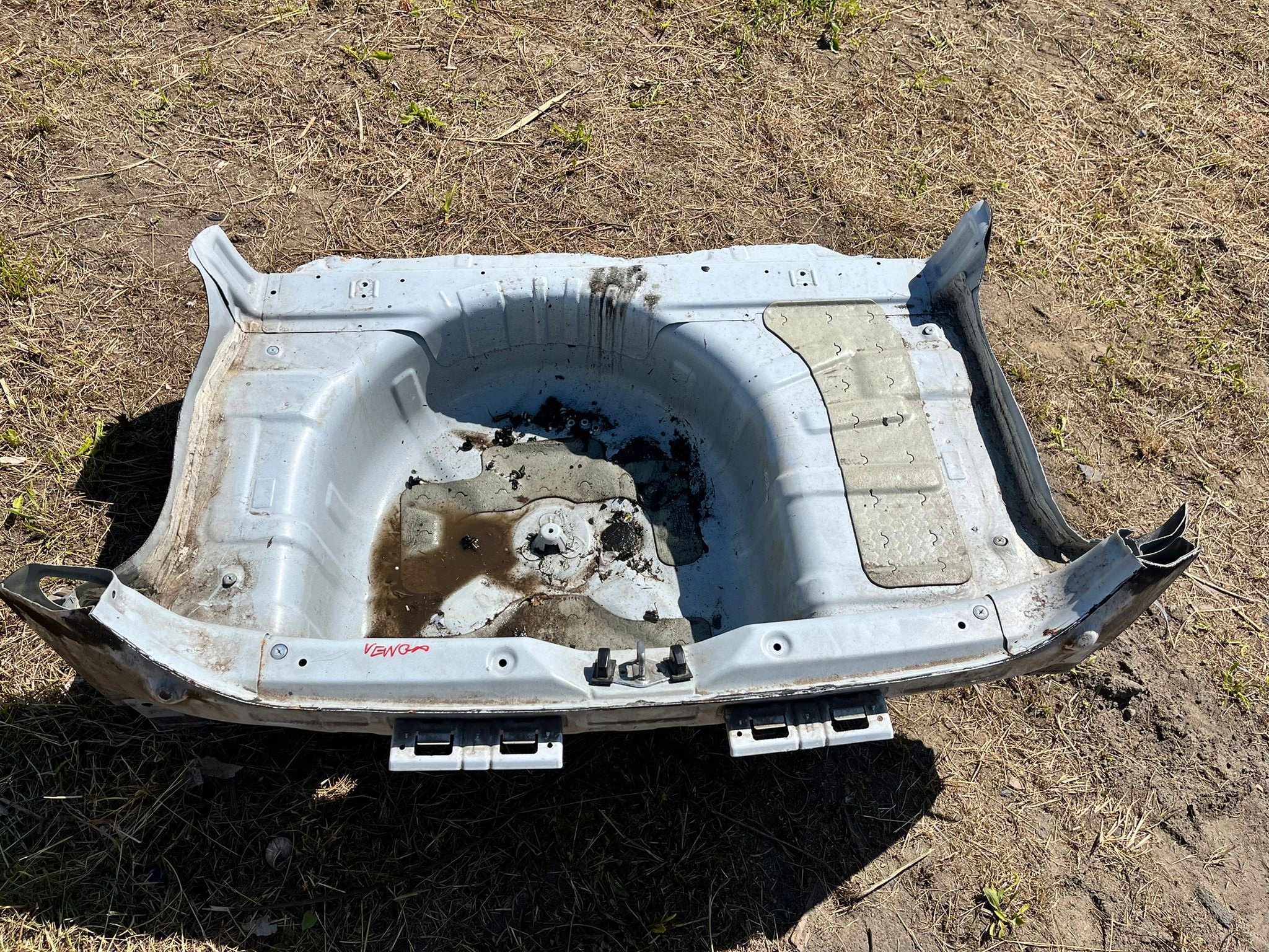 KIA VENGA rear panel rear floor sump SCIANA 2009