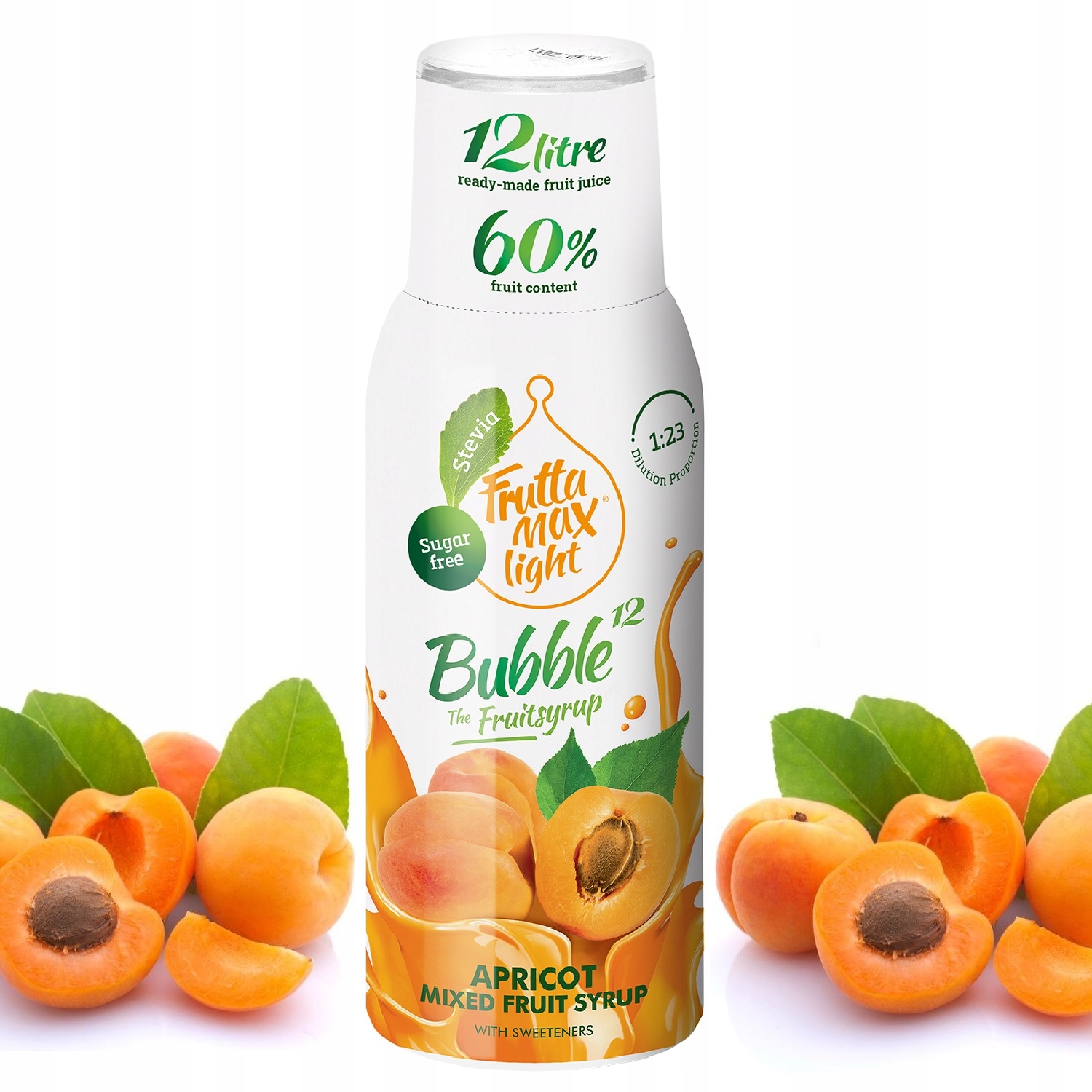 Syrop do saturatora Soda FruttaMax Morela Light 500 ml na 12 l Kod producenta 5998571760162