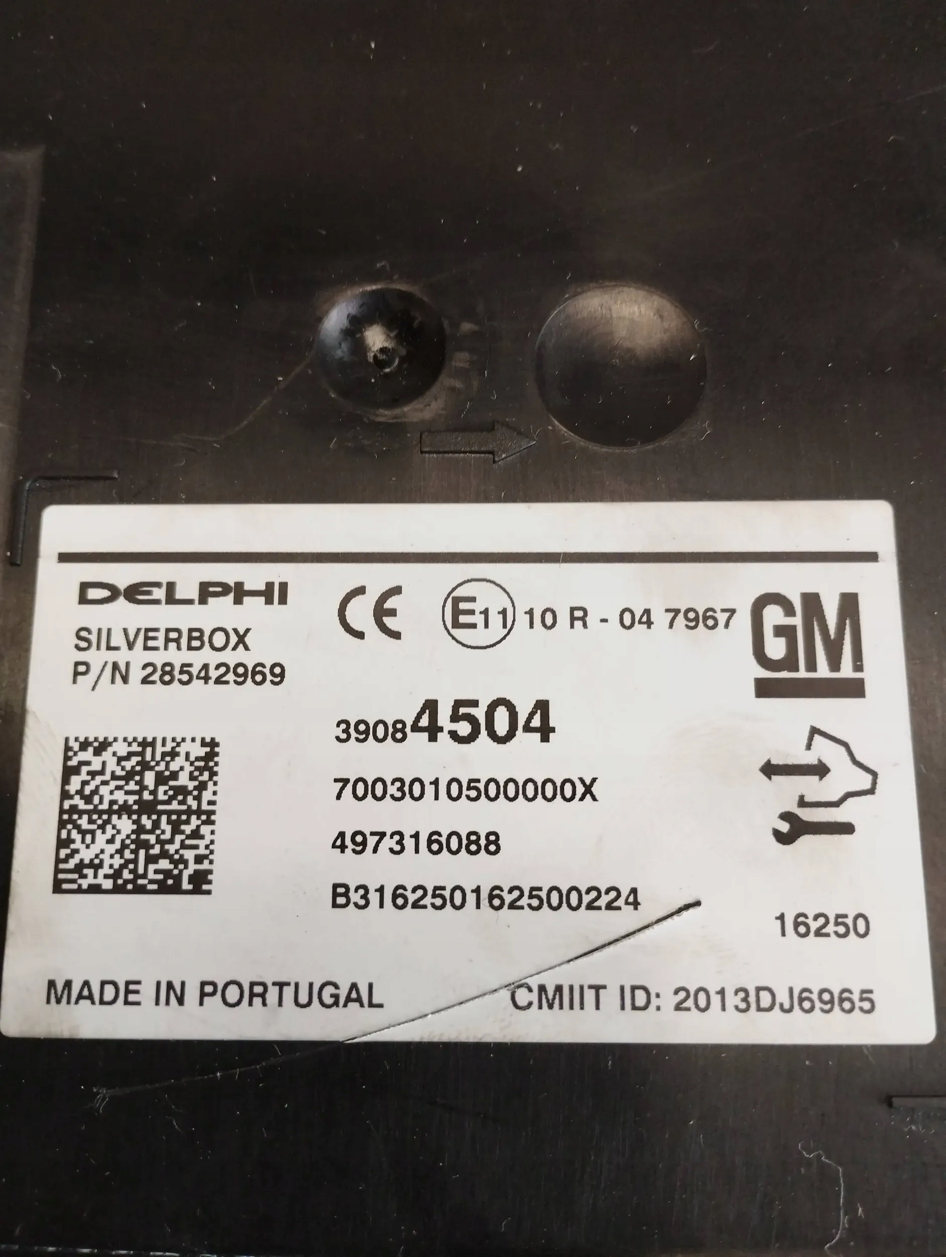 Opel Astra K 2016 modul navigácie 39084504