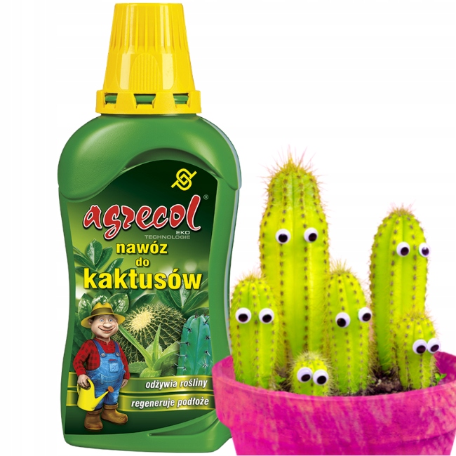 

Nawóz do kaktusów w płynie Agrecol 350 ml