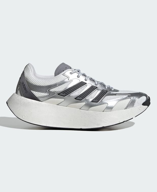 Adidas pánské tenisky Adizero Aruku stříbrné velikost 42