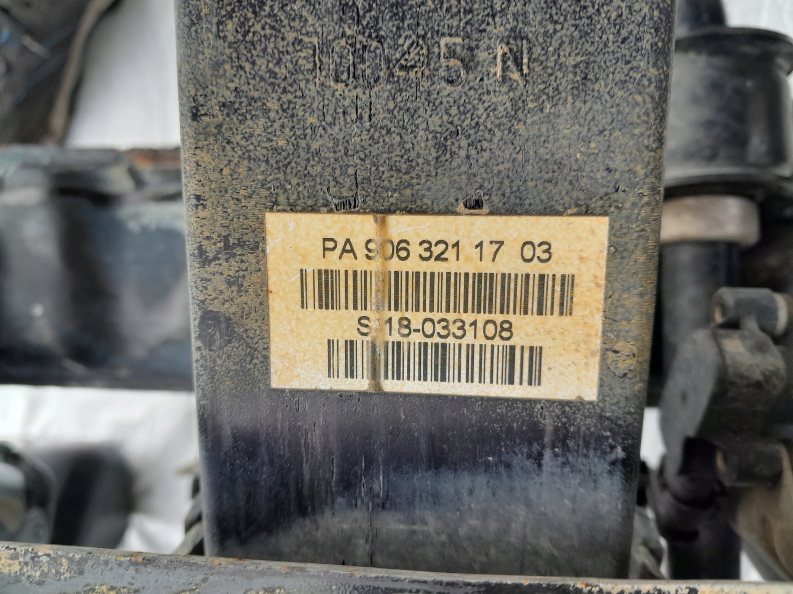 MERCEDES SPRINTER 907 subframe axle beam front front A9070022999