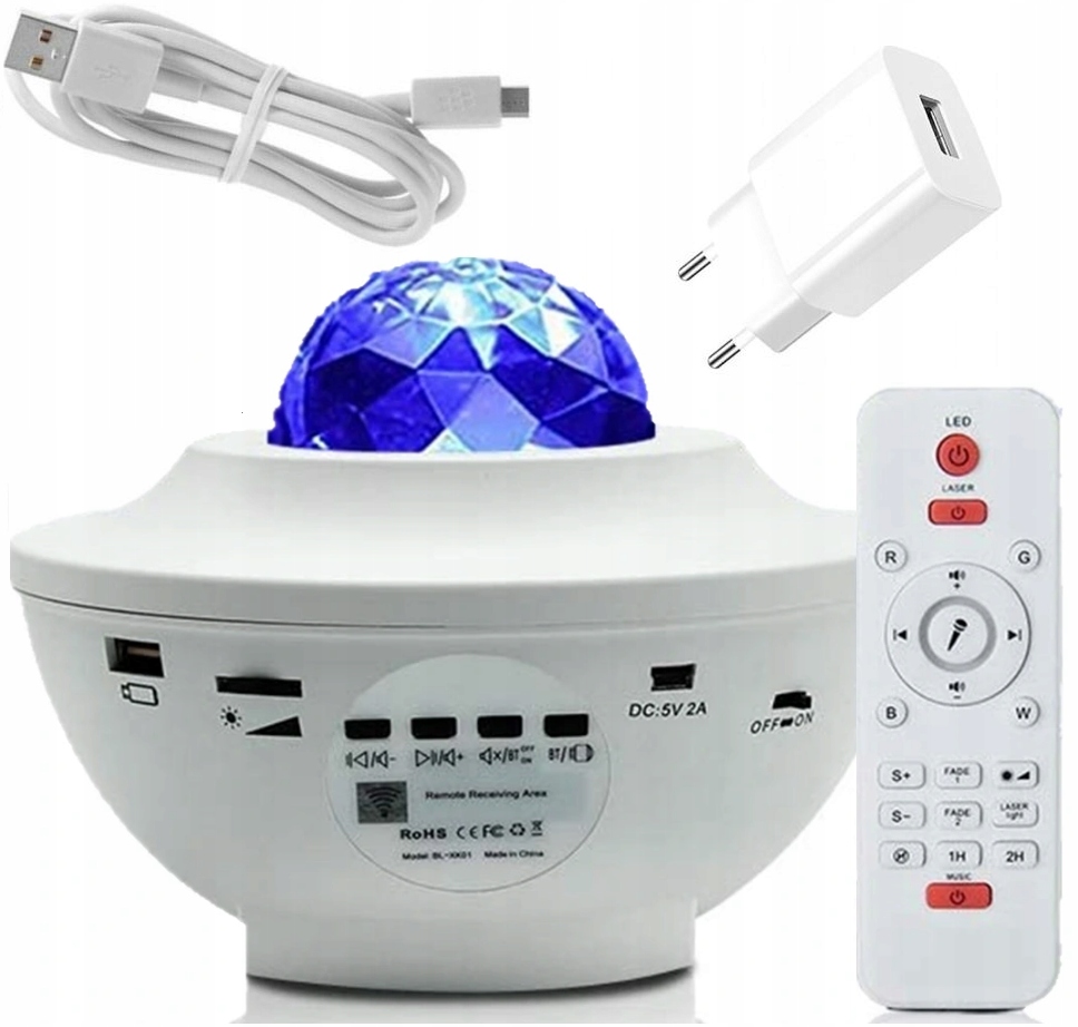 Projektor Gwiazd Star LED - Lampka Nocna Prezent