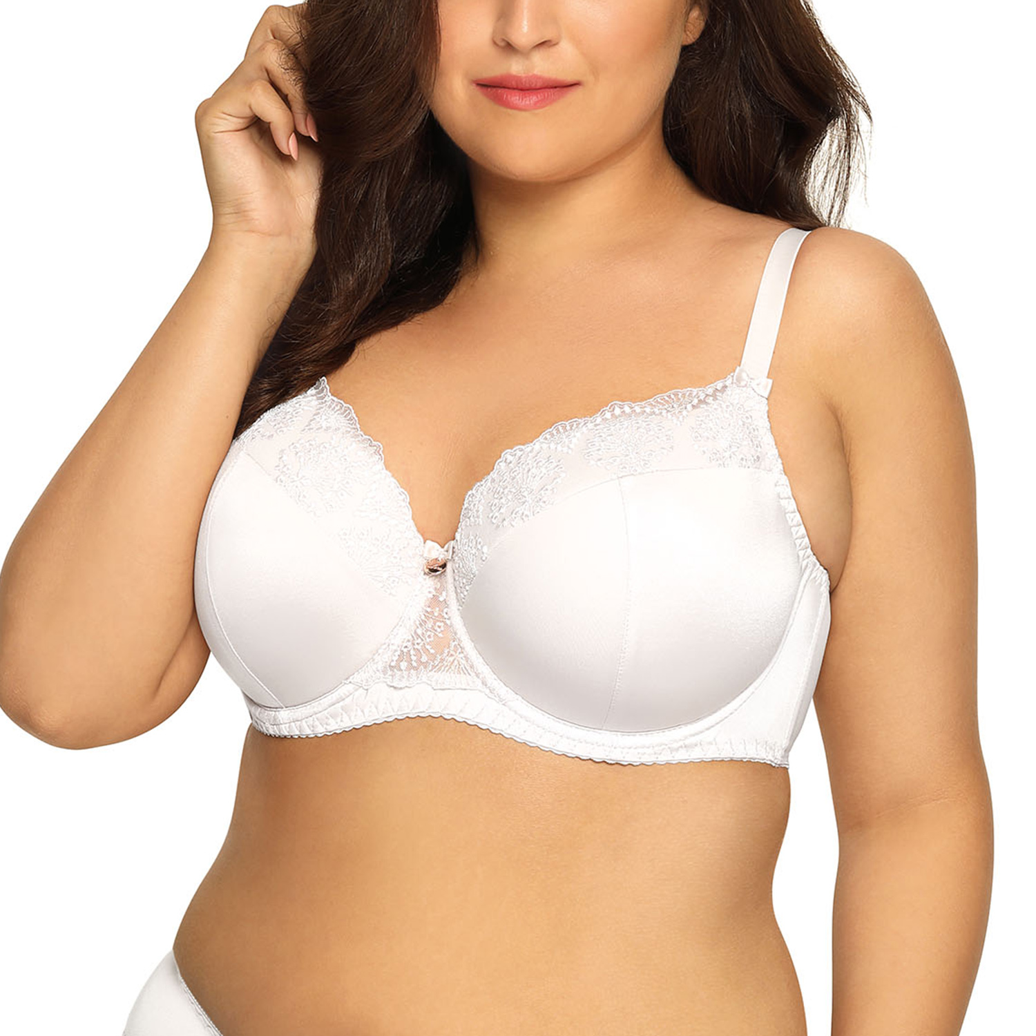 Ava Podprsenka Full Cup Vyztužená Modeluje 1924 Bílá 80G