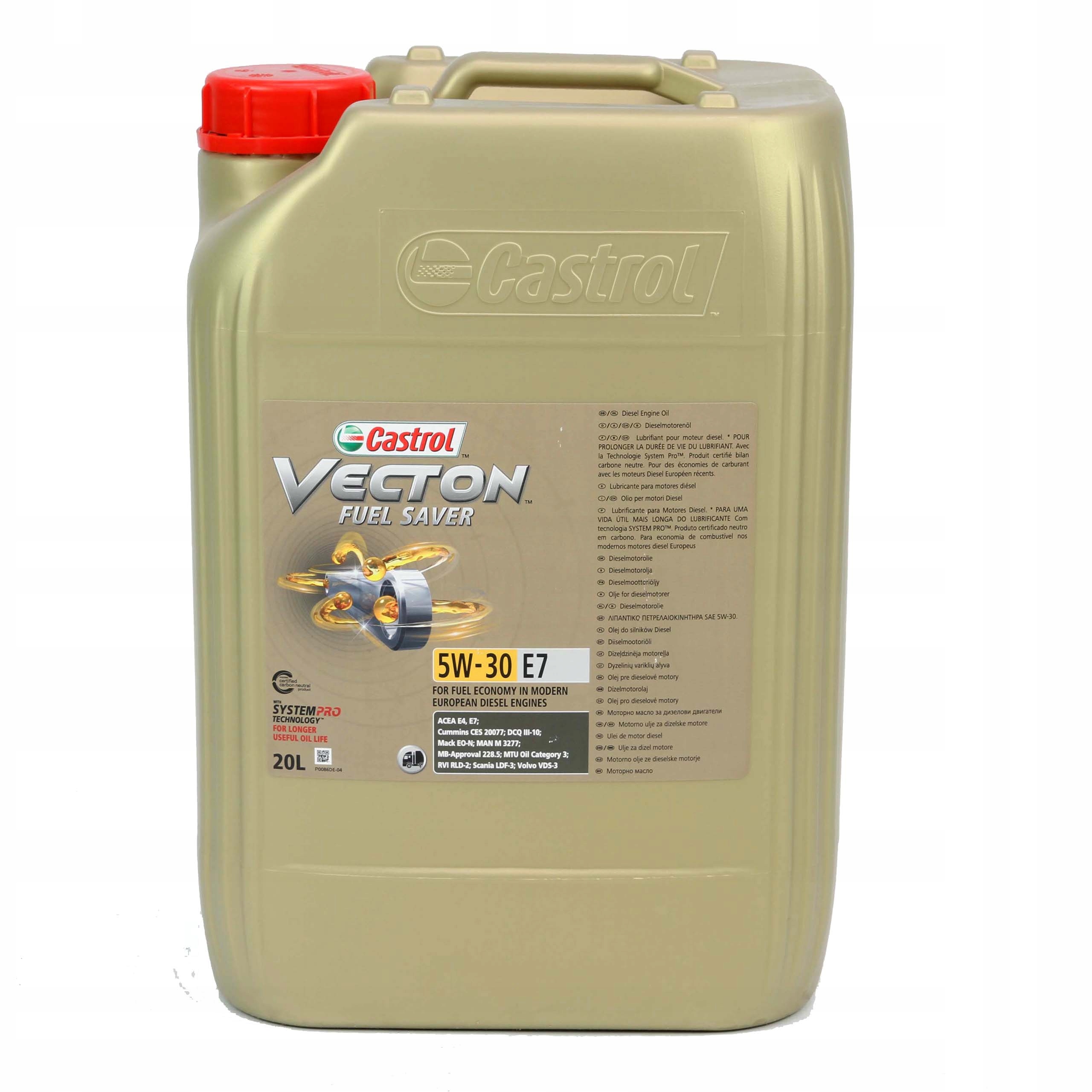 Castrol Vecton Fuel Saver 5W/30 E7 20l