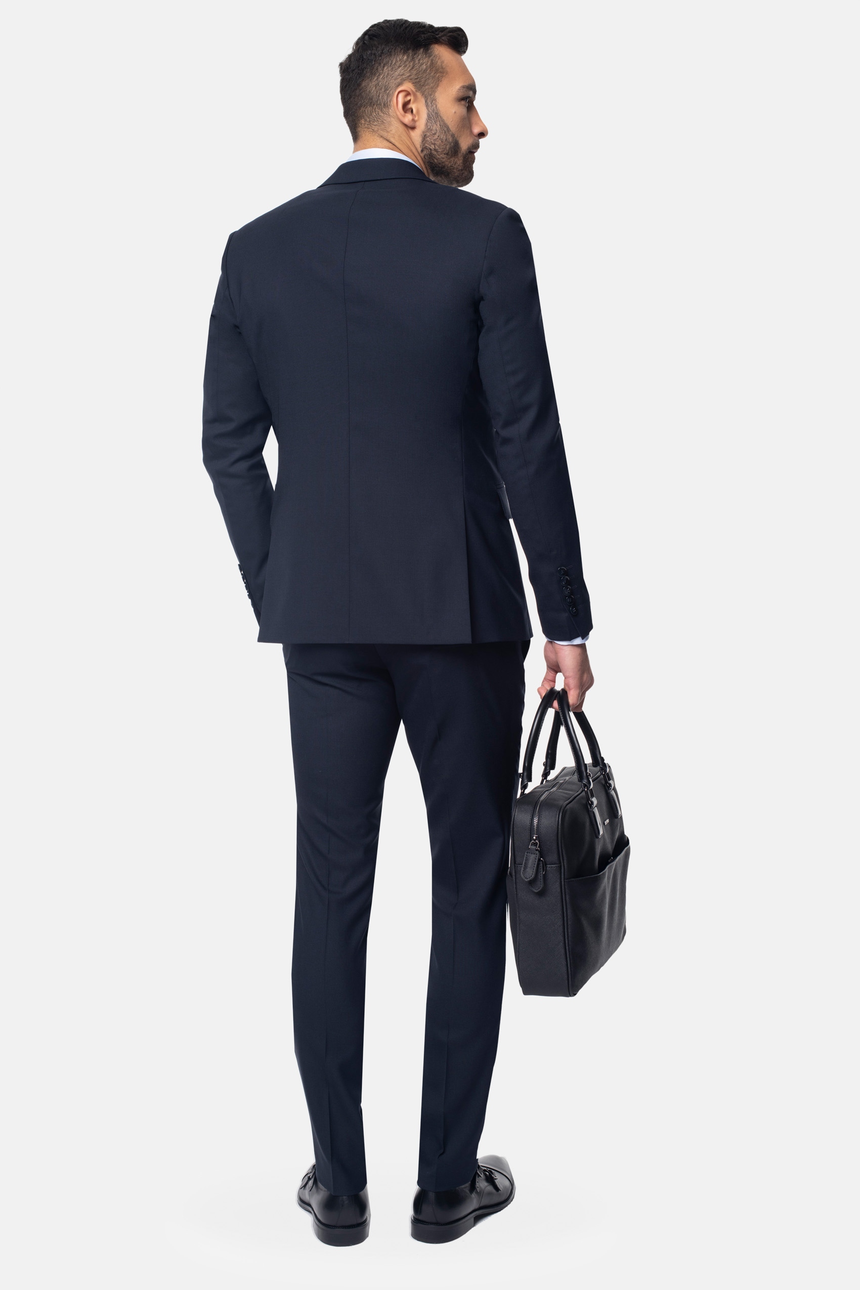 GARNITUR WEŁNIANY MĘSKI WINKED 318 SLIM 182 96 86 Rozmiar 182-96/86