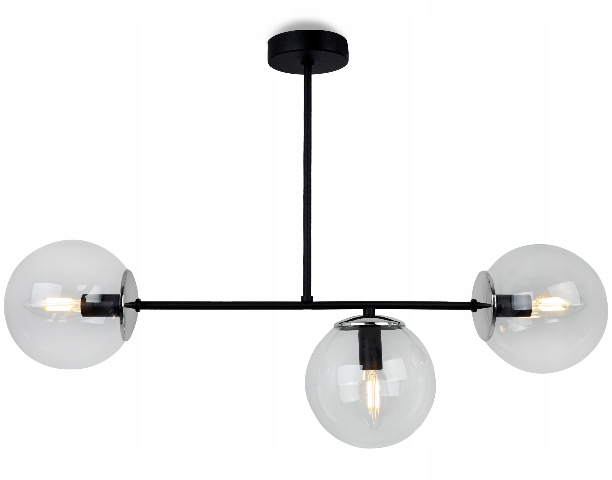 

Lampa Wisząca Sufitowa Nowoczesna Szklane Kule Led