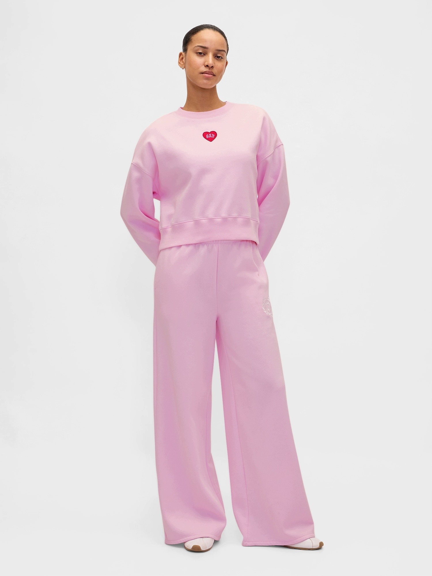 Gap Tepláky High Rise Baggy VintageSoft