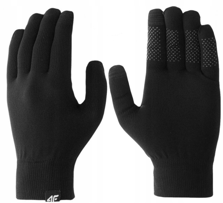4F Tenké dotykové rukavice AGLOU012 > S/M