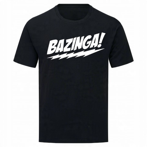 

Koszulka T-shirt Męski Bazinga Prezent L