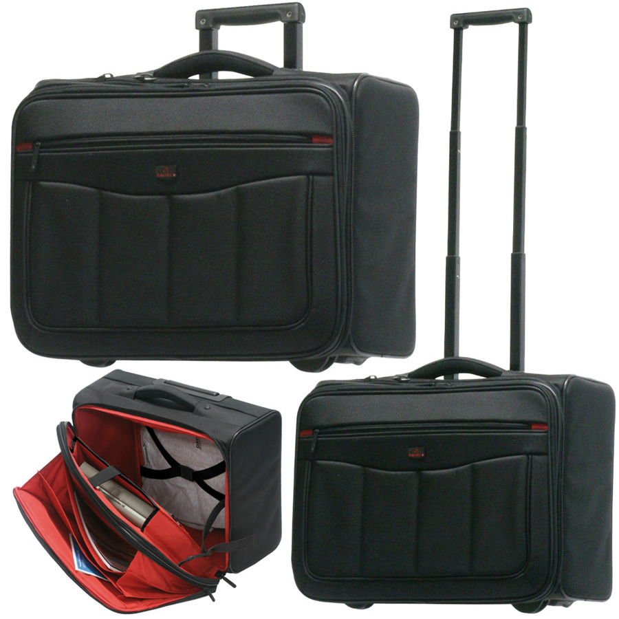 Aktovka, Pilotní Taška Na Kolečkách Na Dokumenty, Velká Kapacita Davidt's