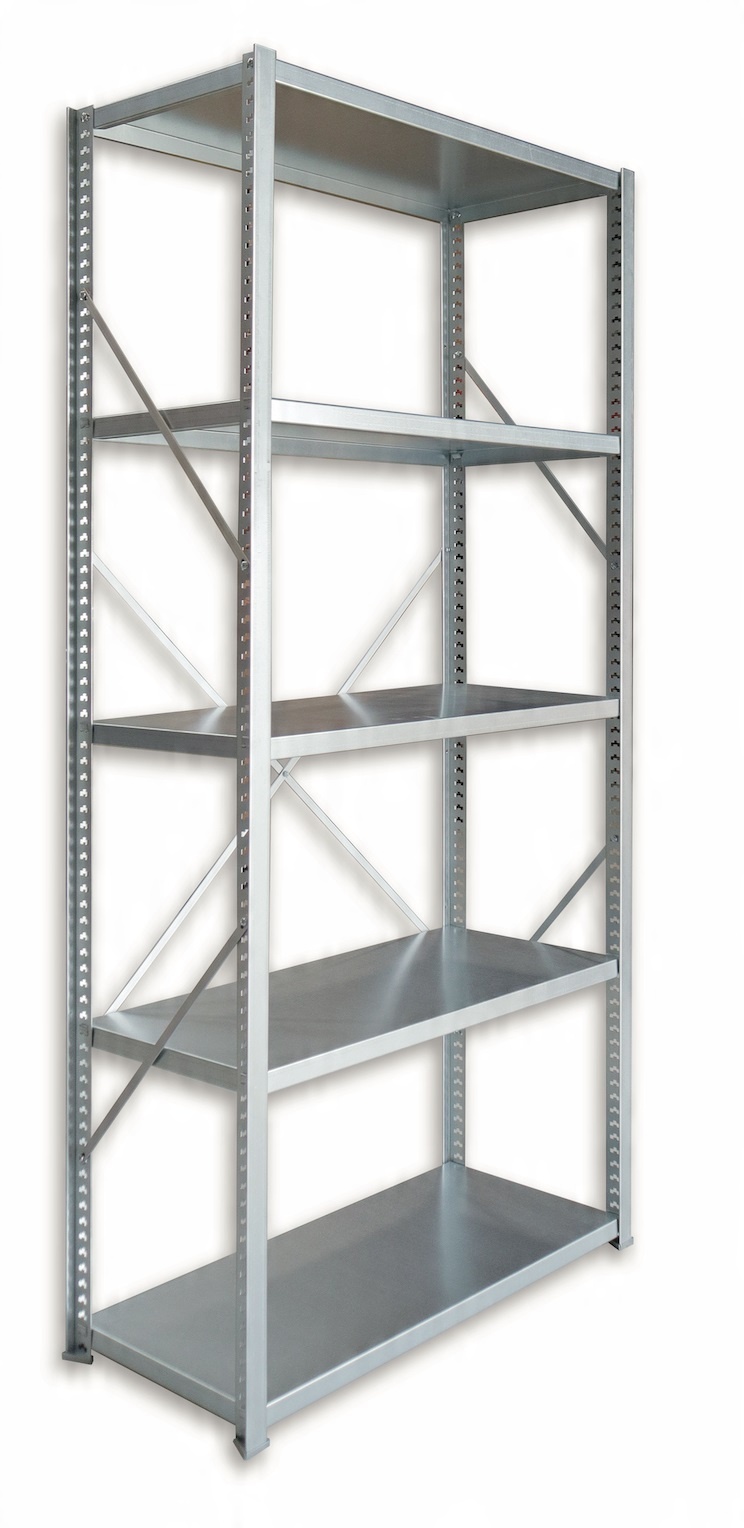 

Regał Metalowy Do Garażu Piwnicy Mocny 195x95x40
