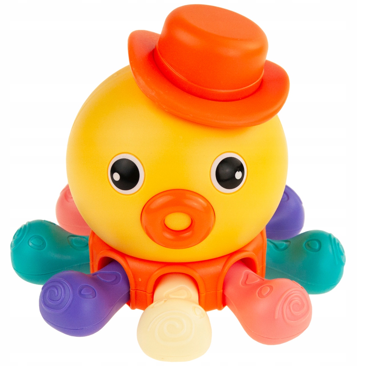 INTERAKTYWNA OŚMIORNICA SENSORYCZNA EDUKACYJNA Z DŹWIĘKIEM ZABAWKA ROZWIJA Marka inna