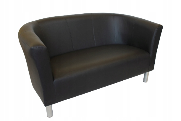 

sofa dwuosobowa mała w ekoskórze