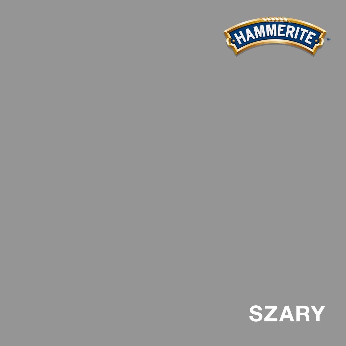 HAMMERITE Farba na rdzę 0,7L SZARY POŁYSK Kod producenta 01 ciemny szary